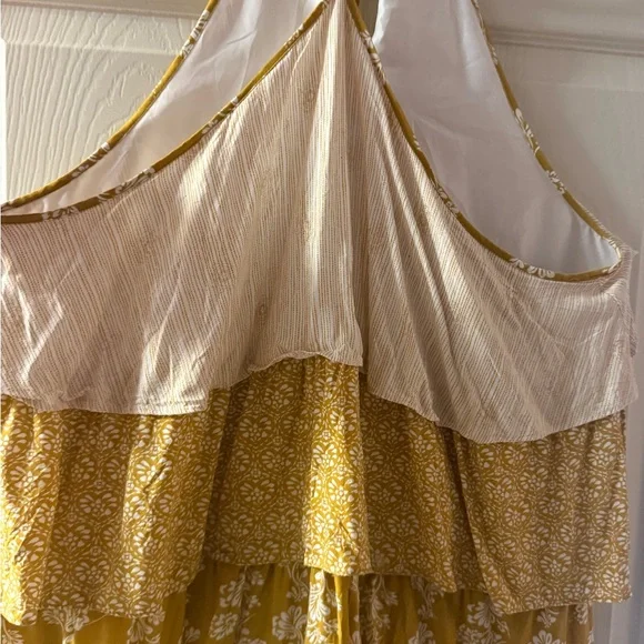 lauren conrad gold dress Zapakasa Women Sparkly Brown Leopard Mermaid Print Long Prom Dress with  Bows Beaded Spaghetti Straps Backless Satin Gala Dress with Slit main image 1
